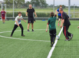 Laatste training S.K.N.W.K. JO11-1JM (partijtje tegen de ouders) van maandag 27 mei 2024 (102/137)